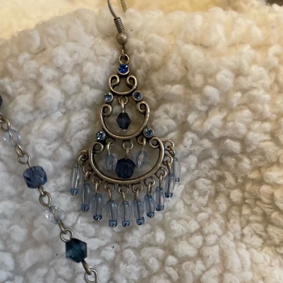 Blue Crystal Jewellery set - Picture 2 of 4